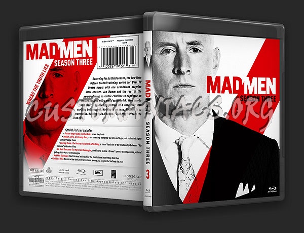 MAD MEN Season 3 blu-ray cover