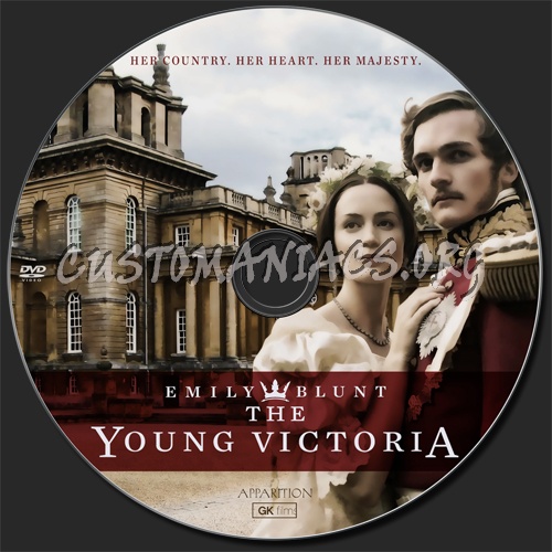 The Young Victoria dvd label