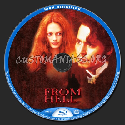 From Hell blu-ray label