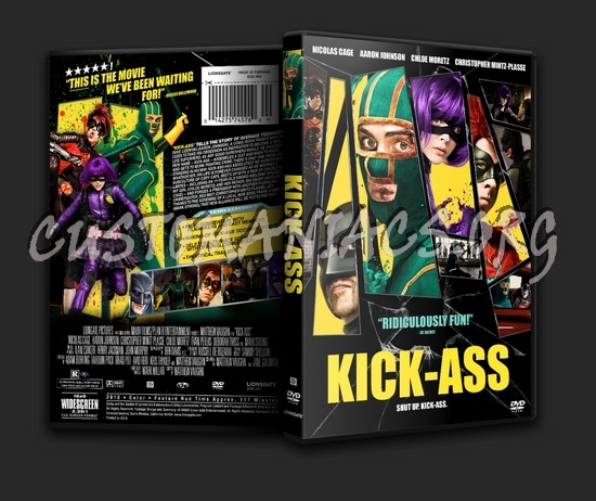 Kick-ass dvd cover