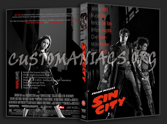 CORRME Sin City V2 dvd cover