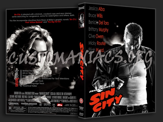 CORRME Sin City V5 dvd cover