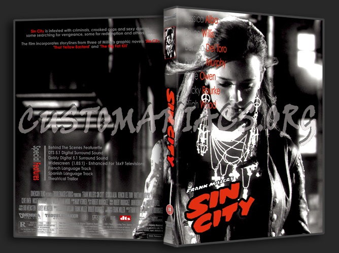 CORRME Sin City V10 dvd cover