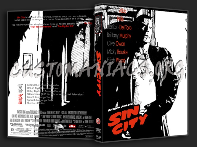 CORRME Sin City V13 dvd cover