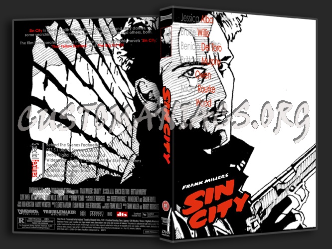 CORRME Sin City V14 dvd cover