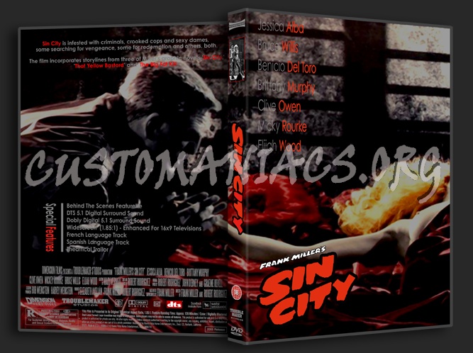 CORRME Sin City V15 dvd cover