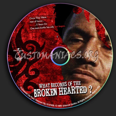 Broken Hearted dvd label