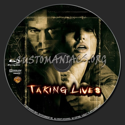 Taking Lives blu-ray label