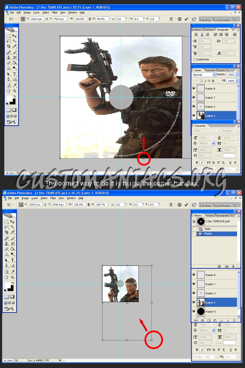 Maintaining Aspect Ratio in Photoshop 