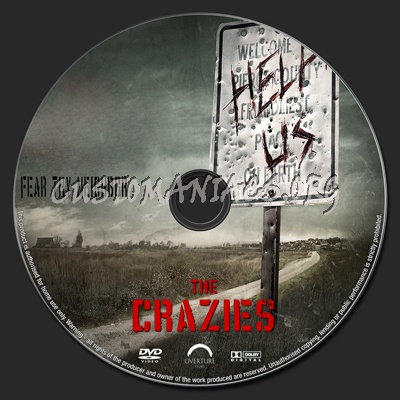 The Crazies dvd label