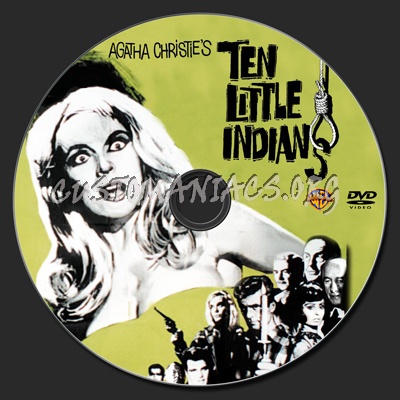 Ten Little Indians dvd label