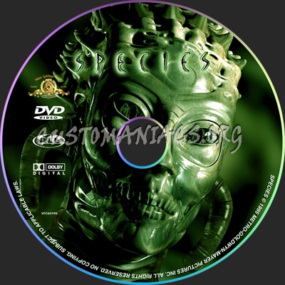 Species dvd label