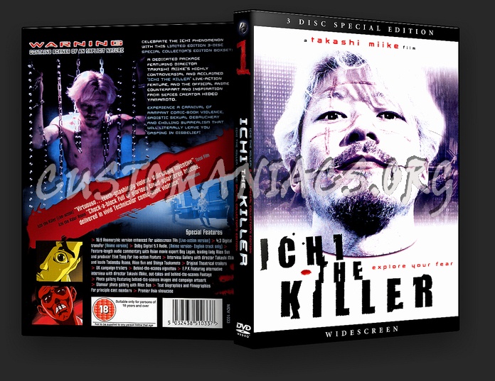 Ichi The Killer dvd cover
