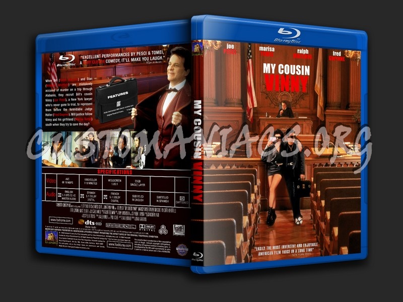 My Cousin Vinny blu-ray cover