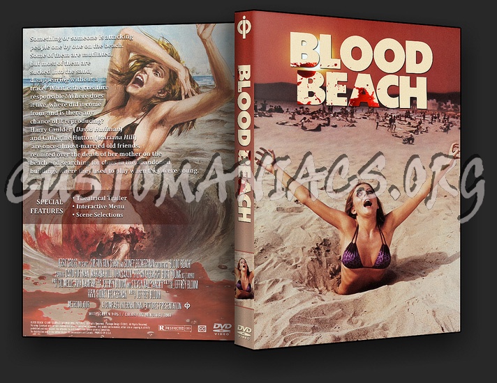 Blood Beach dvd cover