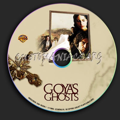 Goya's Ghosts dvd label