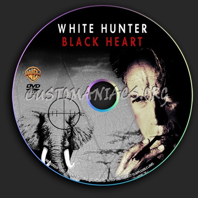 White Hunter Black Heart dvd label