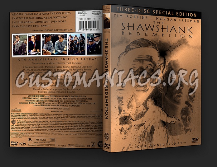 The Shawshank Redemption dvd cover