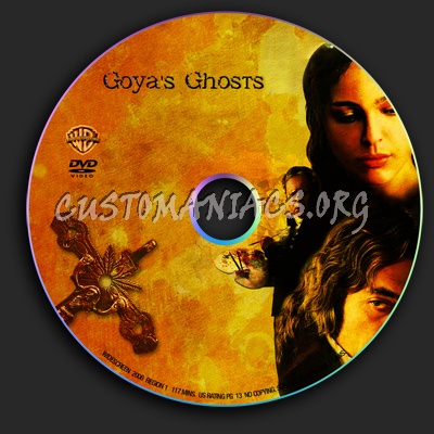 Goya's Ghosts dvd label