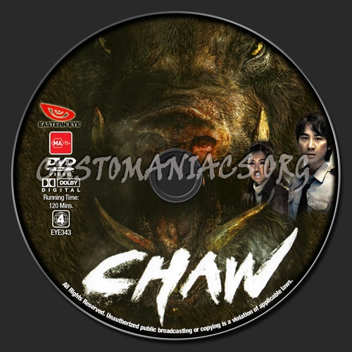 Chaw dvd label