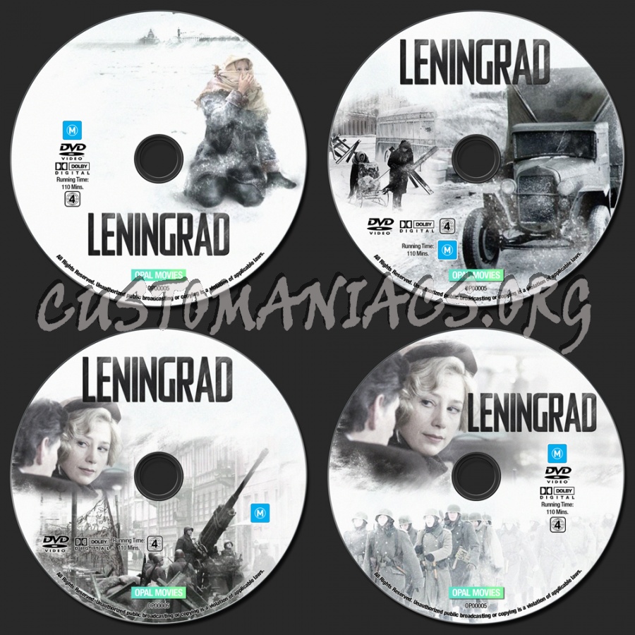Leningrad dvd label