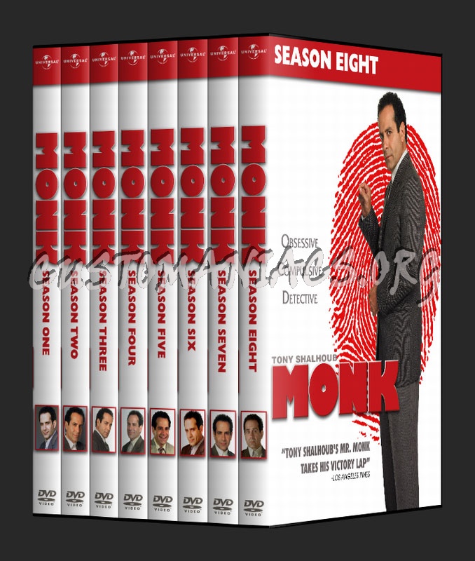 Monk dvd cover