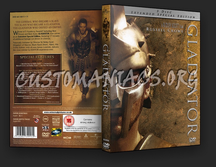 Gladiator dvd cover