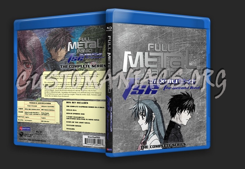 Full Metal Panic! The Second Raid blu-ray cover