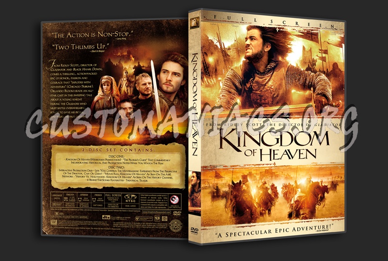 Kingdom of Heaven dvd cover