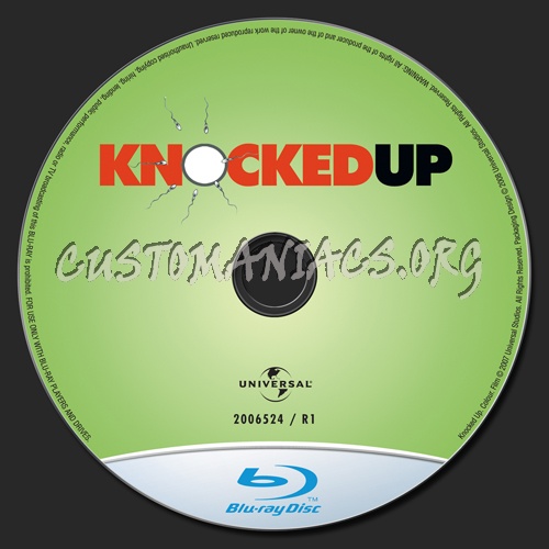 Knocked Up blu-ray label