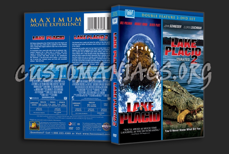 Lake Placid / Lake Placid 2 dvd cover