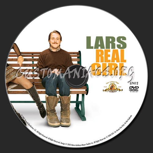 Lars and the Real Girl dvd label