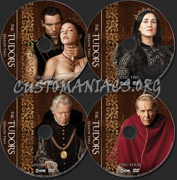 The Tudors - Season Two - TV Collection dvd label