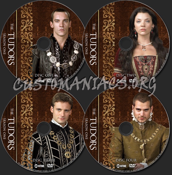 The Tudors - Season One - TV Collection dvd label