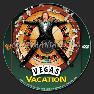 Vegas Vacation dvd label