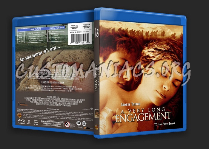 A Very Long Engagement blu-ray cover