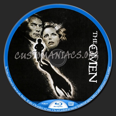 The Omen blu-ray label