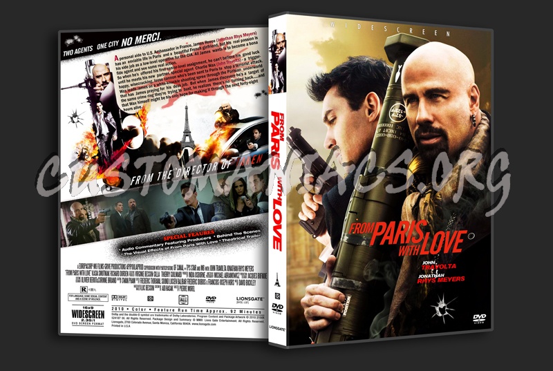 From Paris with Love dvd cover