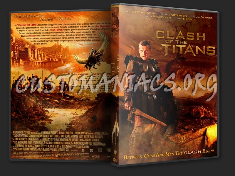 Clash of The Titans dvd cover