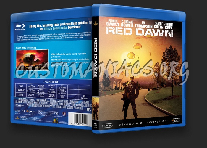 Red Dawn blu-ray cover
