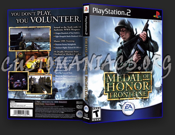 Medal Of Honor Frontline dvd cover