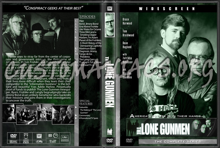 The Lone Gunmen dvd cover