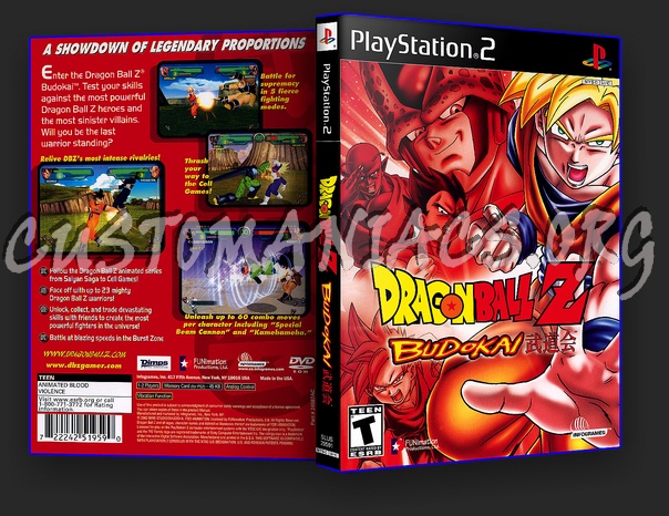 Dragon Ball Z Budokai dvd cover