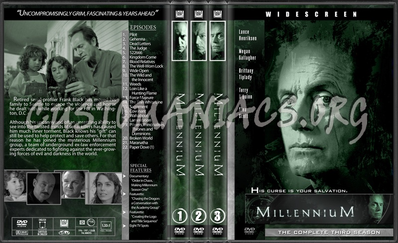 Millennium dvd cover