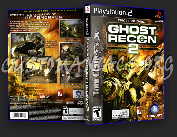 Tom Clancy's Ghost Recon 2 dvd cover