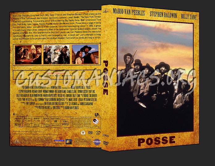 Western Collection - Posse 1993 dvd cover