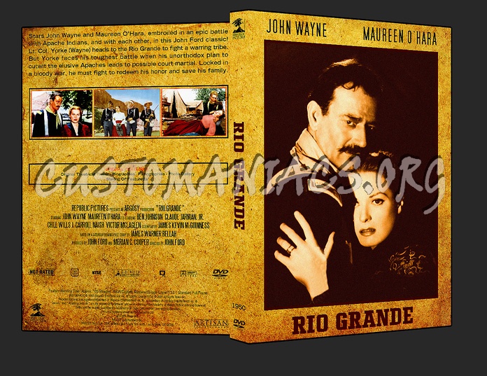 Western Collection - Rio Grande 1950 dvd cover