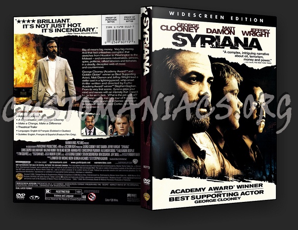 Syriana dvd cover