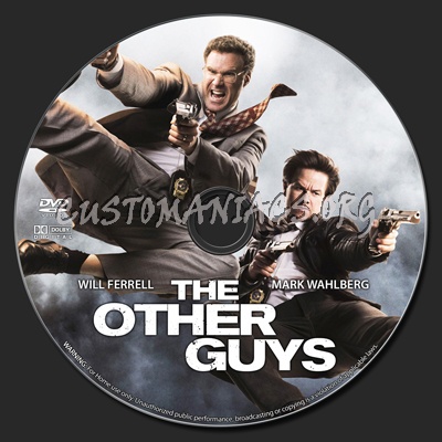 The Other Guys dvd label