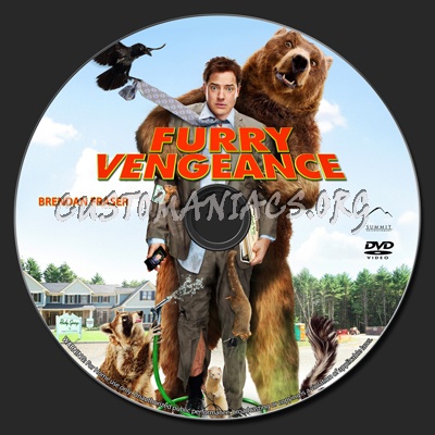 Furry Vengeance dvd label